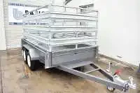 10X5 Tandem Axle Trailers 10X5 Stock Crate Trailers