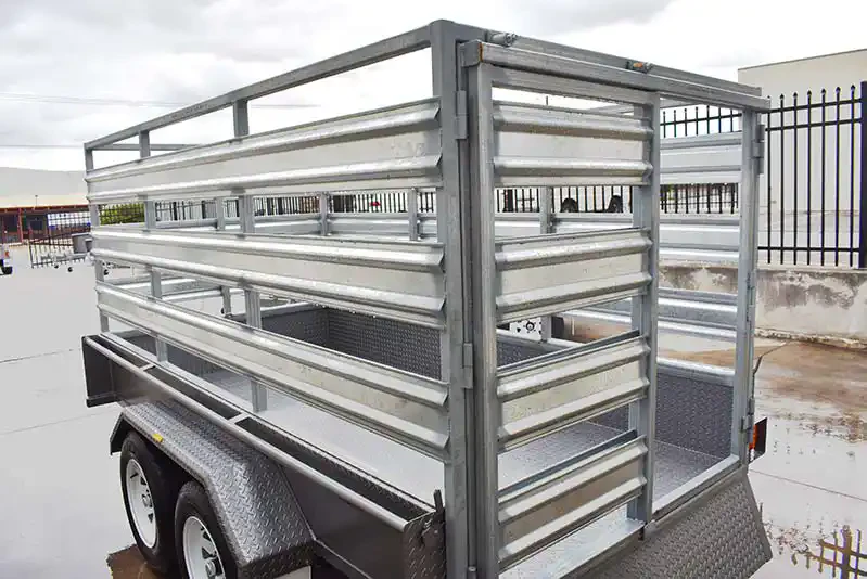 10X5 Tandem Axle Trailers 10X5 Stock Crate Trailers