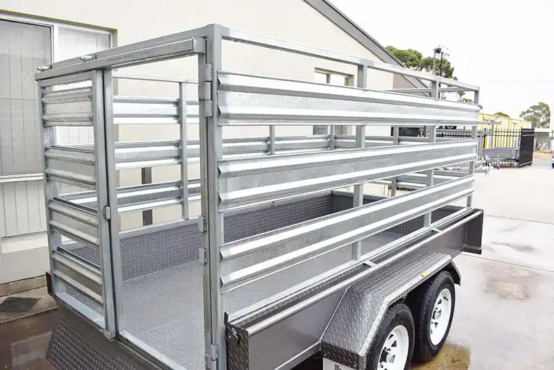 10X5 Tandem Axle Trailers 10X5 Stock Crate Trailers