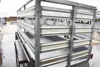10X5 Tandem Axle Trailers 10X5 Stock Crate Trailers