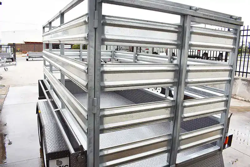 10X5 Tandem Axle Trailers 10X5 Stock Crate Trailers