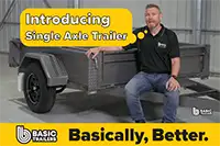 6X4 Single Axle Trailers 6X4 Box Trailers